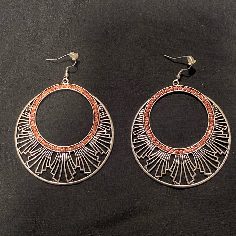 Mod mood-orange earring